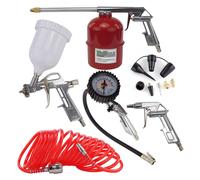 Pneumatique Set Pistolet de Pulvérisation Peinture Spray pour Gonfleur Pneu 13