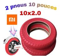 Pneus 10 pouces pour trottinette électrique xiaomi M365 pro 1S essential Wispeed T855 [10x2.0] [Nécéssite kit passage 10"" NON