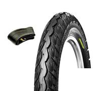 Pneus 16" x 2.50 (66-305) + cache-tuyau d'air pour scooter électrique vélo 16"