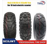 Pneus 80/65-6 255X80 10X3.0 pour Dualtron VICTOR luxe EAGLE Speedway 4 5 Zero 10X Kugoo M4 10 pouces Scooters électriques minimotateurs 10x3.0 with tube 45D