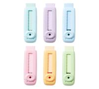 Pneus à Bâton rétractables | 6 pièces effaceur avec mécanisme coulissant pour étudiants, accessoire multifonctionnel pour étudiants pour dessin d'art | pour Art Croquis Studio Bureau de classe