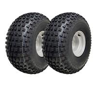 Pneus à crampons - Parnells - ATV Remorque - 22x11.00-8 - Jante en acier - 100mm PCD