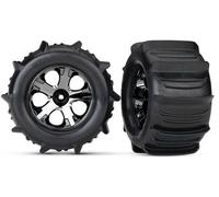 Pneus À Palettes TRAXXAS Sur Jante 2.8 All-Star Chrome Noir TSM Taux TRAXXAS Nit