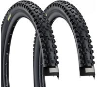 ECOVELO 2 pneus 29 x 2,25 (57-622) VTT 29 Pouces pour VTT avec Protection Anti-crevaison - Idéal pour Les chemins Hors Route