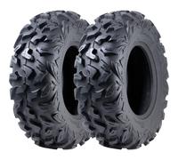 Pneus ATV OBOR Vulture 25x8.00R12, 6 plis tubeless, route légale Europe/UK, 60J, 250 kg, lot de 2