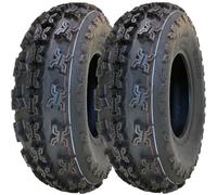 Pneus ATV OBOR WP01 22x7.00-10, 6 plis, route légale (E), jeu de 2 - traction et durabilité renforcées