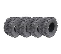 22x11.00-10 ATV Quad Tyre 6ply Wanda P3128 E-Marked Road Legal Rear (Set of 4)