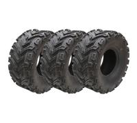 22x10.00-9 ATV Quad Tyres 6ply Wanda P3128 Road Legal Rears 255/65-9 (Set of 3)