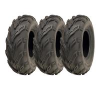 Pneus ATV Wanda P361 22x7.00-10 - Set de 3, Dirt Trail, E-Mark, Route Légale, Sans Chambre, 4 plis, 12.5 mm