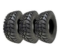 Pneus ATV WL03 Antelope 25x8.00-12, 8PLY OBOR - Homologués E-Mark pour la route, 68N, set de 3