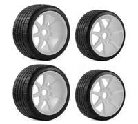 Pneus Course Plats en Caoutchouc pour Rallye pour ARRMA pour Felony pour FSR Flying God pour Mustang GT 1/7 RC Pièces Mise À Niveau Voiture Pièces RC
