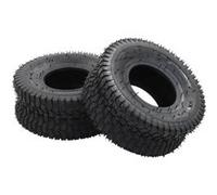 vidaXL Pneus de brouette 15x6.00-6 4PR Lot de 2 Caoutchouc