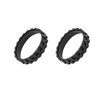 Pneus de roue avant antidérapants for aspirateur iRobot Roomba séries I7, E5, E6, 500, 600, 700, 800 et 900(F)