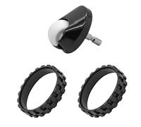 Pneus de roue avant antidérapants for aspirateur iRobot Roomba séries I7, E5, E6, 500, 600, 700, 800 et 900(B)