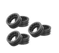 Pneus de roue de rechange antidérapants compatibles avec IRobot Braava Jet M6 6110 6012 6112 6113 Ultimate Wi-Fi Connected Robot Mop Parts(3set)