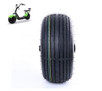 Pneus De Scooter Électrique 18X9.50-8 Pneus Pneumatiques Sous Vide Élargis Antidérapants Et Résistants À L'Usure Adaptés À La Locomotive De Véhicule Électrique Harley, Sûr Et Confort
