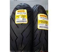 Pirelli Scoot Diablo Rosso 56s Tl Scooter Front Tire Noir 120 / 70 / R15