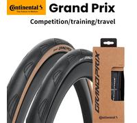 Pneus de vélo de route Continental Grand Prix 700c, type tube, clincher, 700 x 28C/30C, composé BlackChili, accessoires pour vélo 700x30c Brown