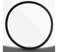 Pneus de vélo solides 700 x 23 C à pignon fixe pour vélo urbain sans chambre à air - Roues en caoutchouc polyuréthane anti-crevaison pour course et commutation (noir)