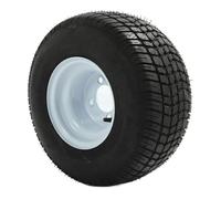 Pneus de Voiturette de Golf 18x8,50-8 en Caoutchouc, Meilleure maniabilité, Pneu et Roue de Remplacement pour Voiturettes de Golf E-Z-GO, Résistant à L'usure, Forte Adhérence