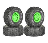 Pneus en Caoutchouc de 65 mm, 4 pièces, hexagonaux de 12 mm, for Mini ARR-MA 1/14, for Mojave GROM, pièces de Mise à Niveau, Accessoires(GRn)