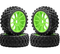 Pneus et roues 1/8 Typhon tout-terrain Buggy Racing 17 mm Hex RC avec inserts en mousse pour ARRMA 1/8 Typhon 3S/6S Losi 8IGHT HongNor FS Racing KYOSHO MP10 MP9 MP9e Neo HSP Hyper (4 pièces/lot