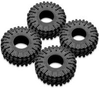 Pneus Et Roues RC Compatible avec SCX10 pour UTB18 pour TRX4 pour TRX6 pour Redcat Gen8 7VS4-10 1/10 RC Crawler Car - Jeu De Pneus en Caoutchouc 1,9 Pouce