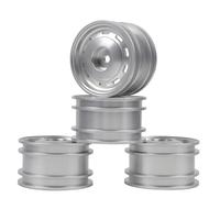 Pneus Et Roues RC Compatible avec Tamiya SW01 pour Lunch Box pour Mini M03 M05 M06 M07 M08 1/10 RC Accessoires De Voiture RC Jante en Alliage D'aluminium