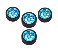 Pneus Et Roues RC Compatible avec WlToys A949 A959 A969 A979 K929 A959-B A969-B A979-B K929-B 1/18 Rc Voiture Roues pour 4Pcs Jantes Et Pneus en Alliage