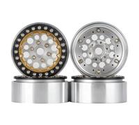 Pneus Et Roues RC Pneus de moyeu de Roue en Alliage d'aluminium 1,9 Pouce 4 pièces W59 57 * 25 mm pour Accessoires de Voitures et Crawlers radiocommandés 1/10 et 1/8