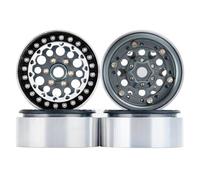 Pneus Et Roues RC Pneus de moyeu de Roue en Alliage d'aluminium 1,9 Pouce 4 pièces W59 57 * 25 mm pour Accessoires de Voitures et Crawlers radiocommandés 1/10 et 1/8