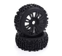 Pneus Et Roues RC pour Kyosho pour HSP pour Carson pour ZD pour Racing 1/8 RC À L'échelle pour Buggy Roues Et Pneus Pièces Hexagonales 17Mm Accessoires Mise À Niveau 120 Mm(2 pcs)