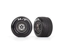 Pneus et roues Traxxas 9475A assembl s coll s (soud s, chrome noir satin )