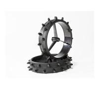 Pneus Hiver Avec Crampons De Caoutchouc Jucad Noir