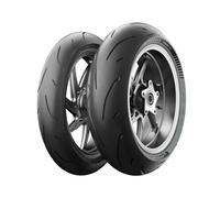 Michelin Pneu moto Power GP 2 180/55 ZR17 73W TL Arrière Argenté
