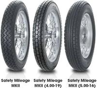 Avon AM7 Safety Mileage MK II 5.00/80-16 69S Rear 0