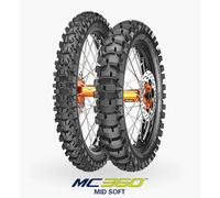 Metzeler Mc360™ Mid Hard 51m Tt Off-road Front Tire Argenté 80 / 100 / R21