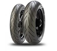 Pneus PIRELLI 180/55 ZR17 73W DIABLO ROSSO III (M) (D.Monster)