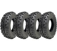 20x6-10 ATV Quad Tyres OBOR Advent 155/85-10 Tubeless Road Legal 73kg (Set of 4)