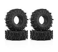 Pneus pour Traxxas pour TRX4 pour TRX6 pour Vanquish VS4-10 1/10 | Pneus crawler 1.9 à haut grip, gomme pour traction et escalade tout-terrain sur mini crawler voiture Pneus