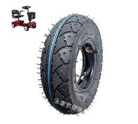 Pneus pour Trottinette électrique, Dimensions intérieures et extérieures : 2,50-4 ; Profil antidérapant résistant à l’Usure ; Silencieux et à Faible résistance ; adaptés aux trottinettes pour Person