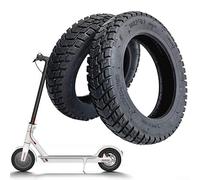 Pneus pour Trottinette électrique, Pneu tubeless 10 x 2.0-6.1, Tout-Terrain, Remplacement pour Une Taille identique, Caoutchouc Noir 590 g