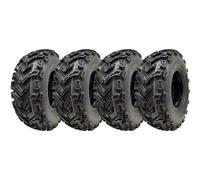 Pneus Quad ATV 24x8.00-11 - 6 plis, sans chambre, E-Marked, route autorisée, Wanda P3128, 41J - Jeu de 4