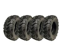 Pneus Quad ATV Wanda P3128 24x8.00-12, 6 plis, sans chambre à air, Marquage E, route autorisée - Lot de 4