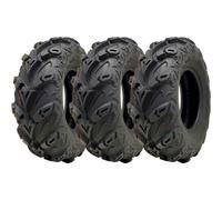 Pneus Quad pour ATV Obor Mudsling WU05 25x8.00-12 (set de 3) - E-marqués, route autorisée Europe et Royaume-Uni, 8 plis, tubeless, charge 165 kg