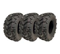 24x10.00-11 Quad ATV Tyres 6ply Wanda P3128 E-Marked Road Legal Tires (Set of 3)