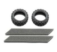Pneus Rally Block Soft - Tamiya G