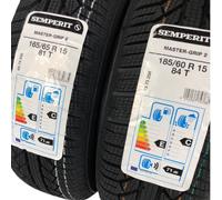 Pneus Smart 453 Fortwo Semperit 165/65+ 185/60 R15 Quatre Pièce Usine Nouvelle