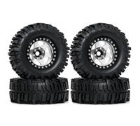 Pneus Roue 1.9 pour Axial D90 pour MN128 1/10 Mise Niveau Voiture | Sur chenilles 1.9 avec roues métal caoutchouc souple, offrent adhérence rochers installation simple. RC Pneus Roues