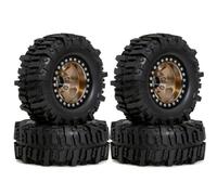 Pneus Roue 1.9 pour Axial D90 pour MN128 1/10 Mise Niveau Voiture | Sur chenilles 1.9 avec roues métal caoutchouc souple, offrent adhérence rochers installation simple. RC Pneus Roues